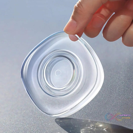 Multi Purpose Square Super Gel Pads for Holding Mobile & Spiral Cable Protector (1 Pc) - infinityexculsivestore.com