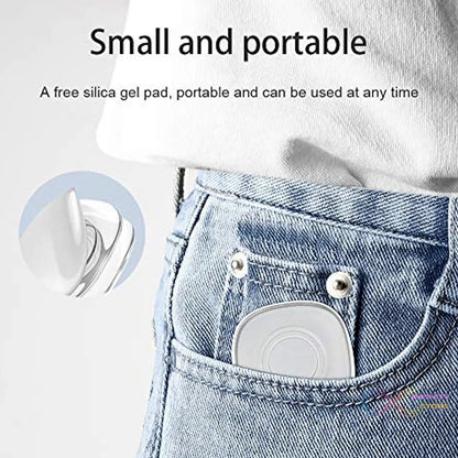Multi Purpose Square Super Gel Pads for Holding Mobile & Spiral Cable Protector (1 Pc) - infinityexculsivestore.com