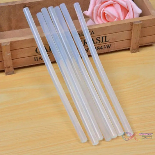 Multi - Purpose Transparent Glue Sticks for Craft and Art Decoration (10 Pcs Set) - infinityexculsivestore.com