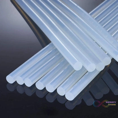 Multi - Purpose Transparent Glue Sticks for Craft and Art Decoration (10 Pcs Set) - infinityexculsivestore.com