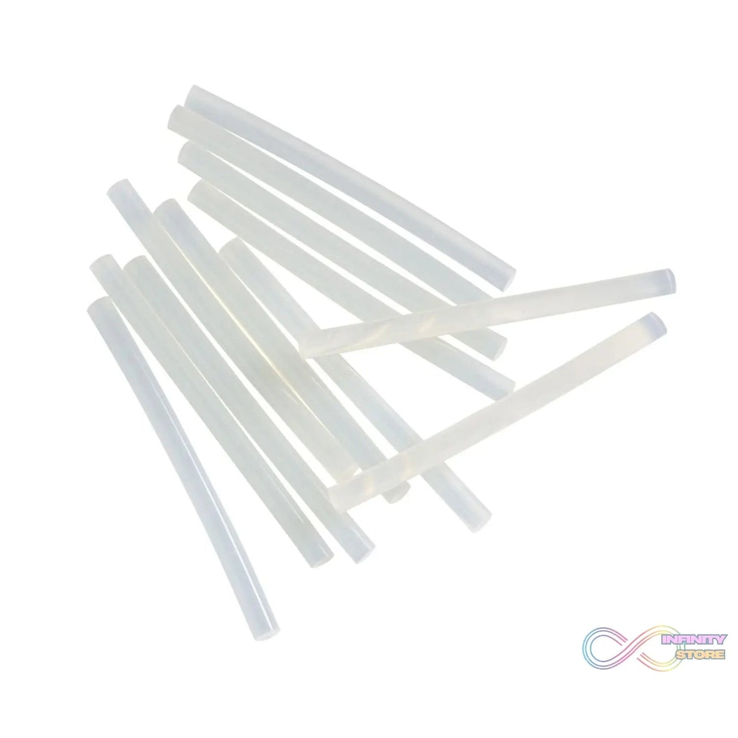 Multi - Purpose Transparent Glue Sticks for Craft and Art Decoration (10 Pcs Set) - infinityexculsivestore.com