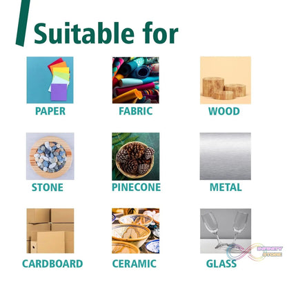 Multi - Purpose Transparent Glue Sticks for Craft and Art Decoration (10 Pcs Set) - infinityexculsivestore.com