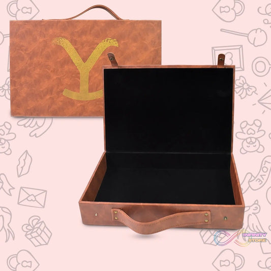 Multi Purpose Use Carrying Leather Case Briefcase (30×20 Cm / 1 Pc / B Grade) - infinityexculsivestore.com