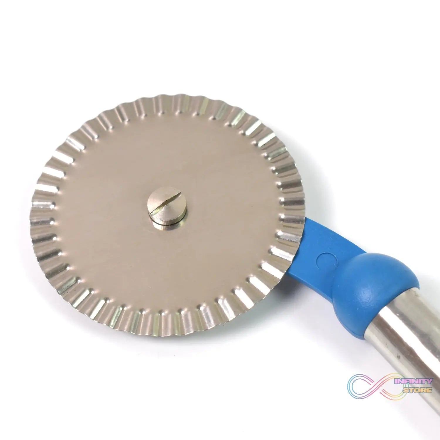 Multi Purpose Use Curly Pizza Cutter / Pastry Cutter / Sandwiches Cutter (1 Pc) - infinityexculsivestore.com