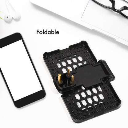Multi - Purpose Wall Holder Stand for Charging Mobile (Black) - infinityexculsivestore.com