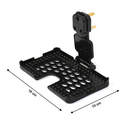 Multi - Purpose Wall Holder Stand for Charging Mobile (Black) - infinityexculsivestore.com