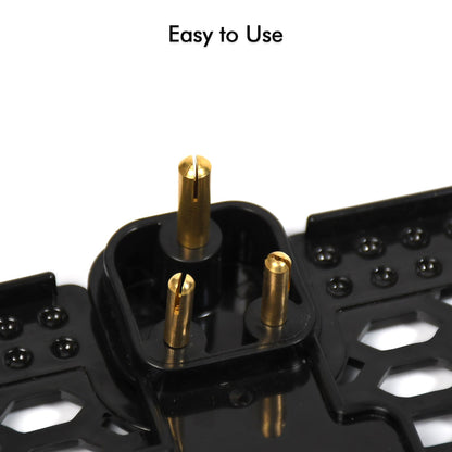Multi - Purpose Wall Holder Stand for Charging Mobile (Black) - infinityexculsivestore.com