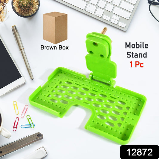 Multi - Purpose Wall Holder Stand for Charging Mobile, Just Fit in Socket and Hang (Mix Color / 1 pc) - infinityexculsivestore.com
