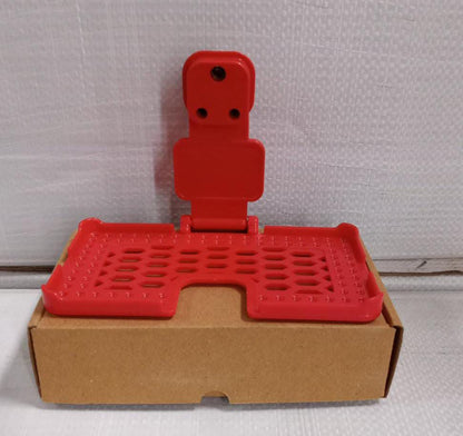 Multi - Purpose Wall Holder Stand for Mobile Charging (Red) - infinityexculsivestore.com