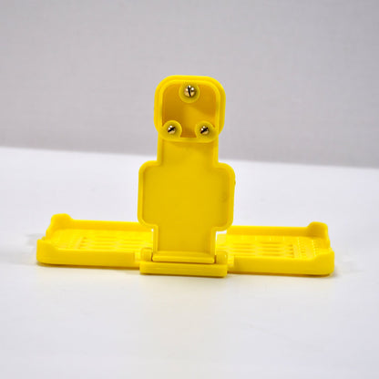 Multi - Purpose Yellow Wall Holder Stand for Mobile Charging - infinityexculsivestore.com