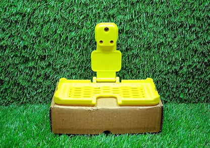 Multi - Purpose Yellow Wall Holder Stand for Mobile Charging - infinityexculsivestore.com