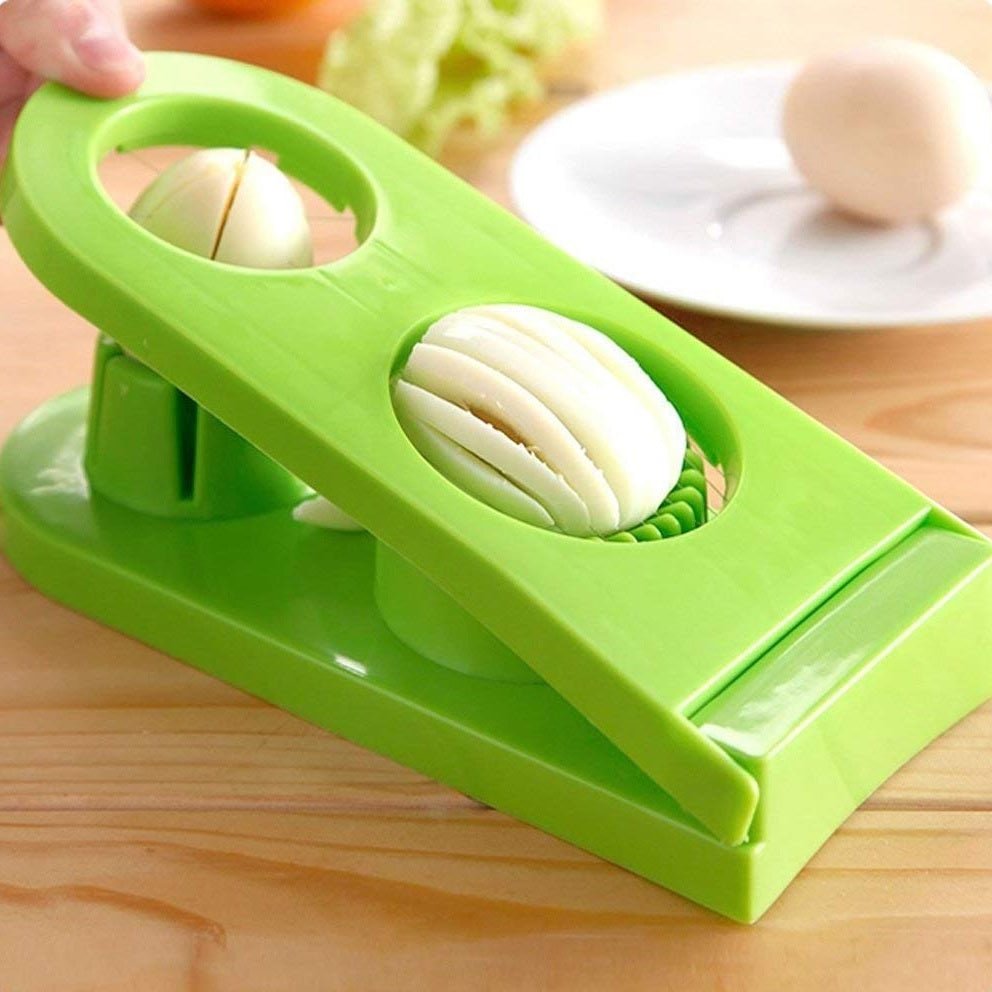 Multi - Segment 2 in 1 Egg Cutter / Slicer - infinityexculsivestore.com