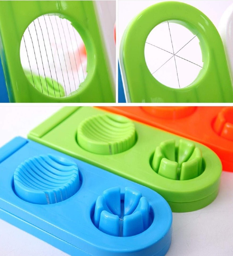 Multi - Segment 2 in 1 Egg Cutter / Slicer - infinityexculsivestore.com