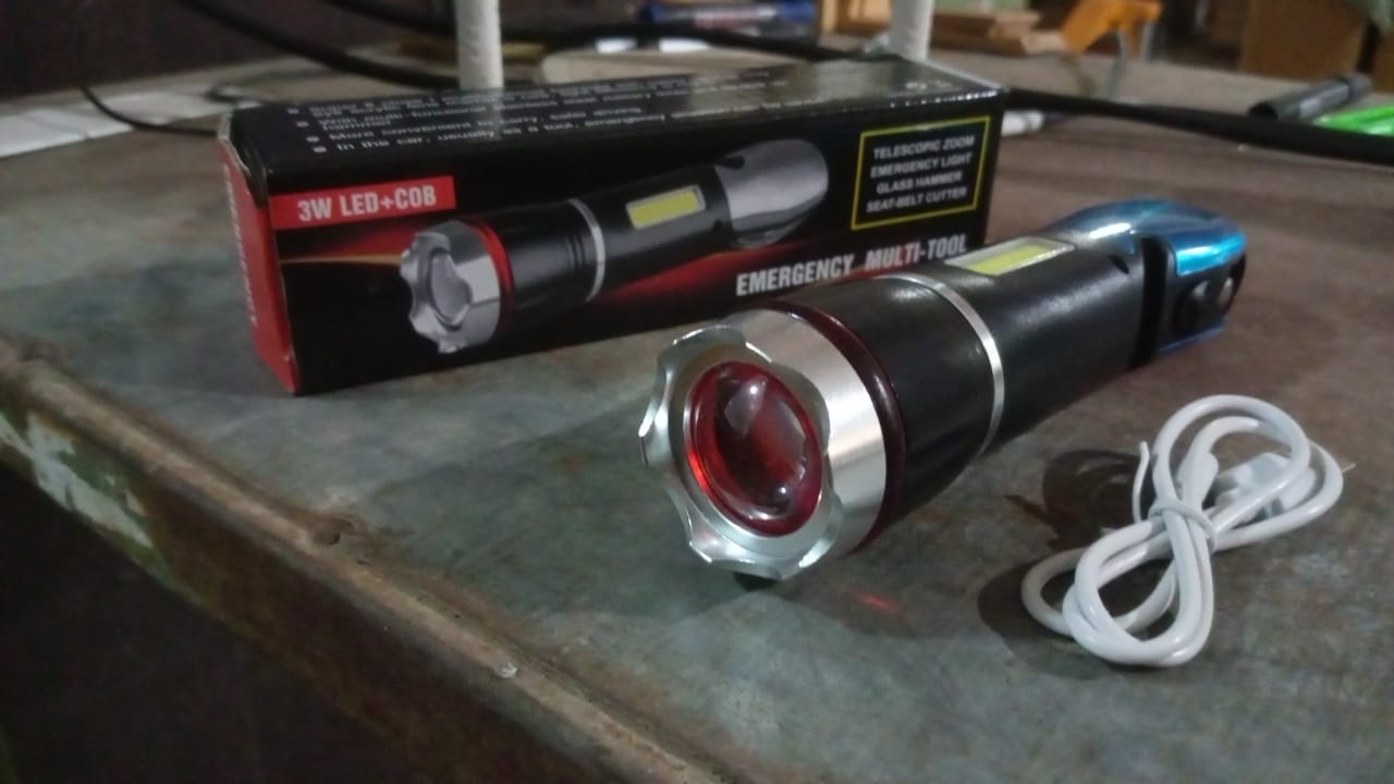 Multi Tool Led Flashlight, All in One Tool Light (1 Pc) - infinityexculsivestore.com