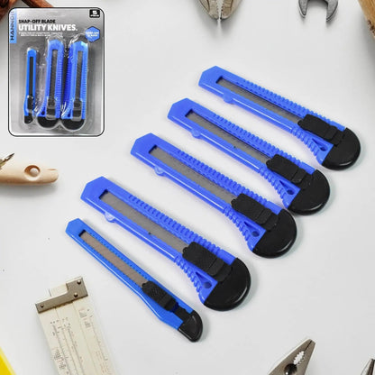 Multi - Use Iron Cutter Knife (5 Pcs Set / Mix Size) - infinityexculsivestore.com