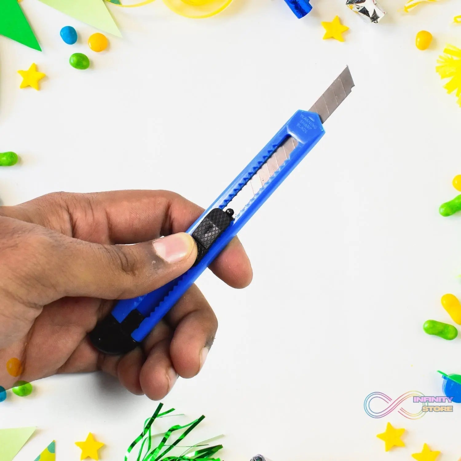 Multi - Use Iron Cutter Knife (5 Pcs Set / Mix Size) - infinityexculsivestore.com