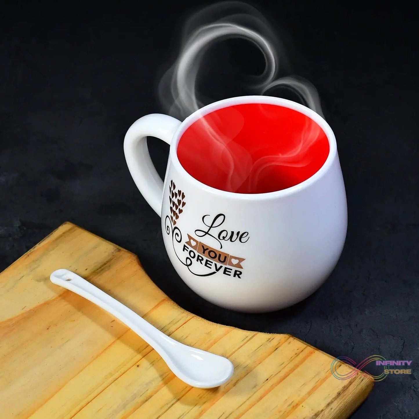 Multi design coffee Mug With Spoon and box packing. Ceramic Mugs to Gift your Best Friend Tea Mugs Coffee Mugs Microwave Safe. - infinityexculsivestore.com