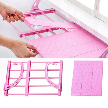 Multi - function Hanging Window Sill Drying Rack Easy Folding Drying Rack Balcony Retractable Drying Shoe Rack - infinityexculsivestore.com