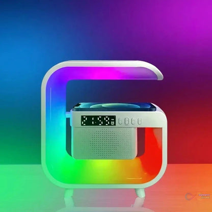 Multi - function Wireless Speaker Audio Desk Lamp Wireless Charger (1 Pc) - infinityexculsivestore.com