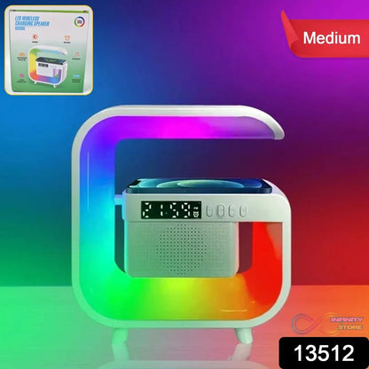 Multi - function Wireless Speaker Audio Desk Lamp Wireless Charger (1 Pc) - infinityexculsivestore.com