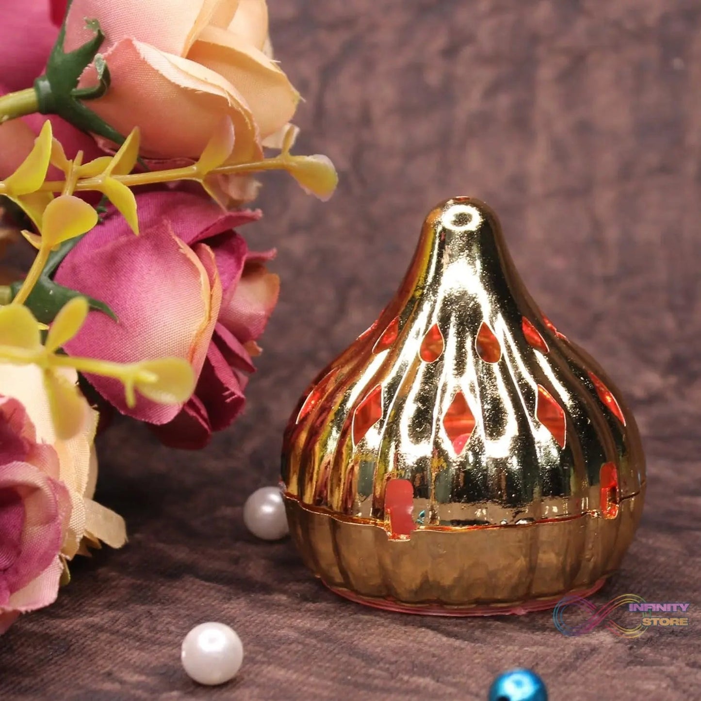 Multicolor Modak Shaped Color Changing LED Light (1 Pc) - infinityexculsivestore.com