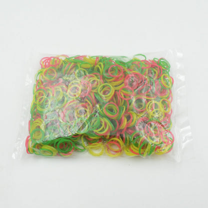 Multicolor Rubber Bands (Elastic & Reusable, Office & Home / 0.5 Inch 100GM) - infinityexculsivestore.com