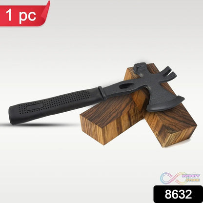 Multifunction Axe 3 in 1 Slot Pulls Nails Hammer Tool (1 Pc) - infinityexculsivestore.com