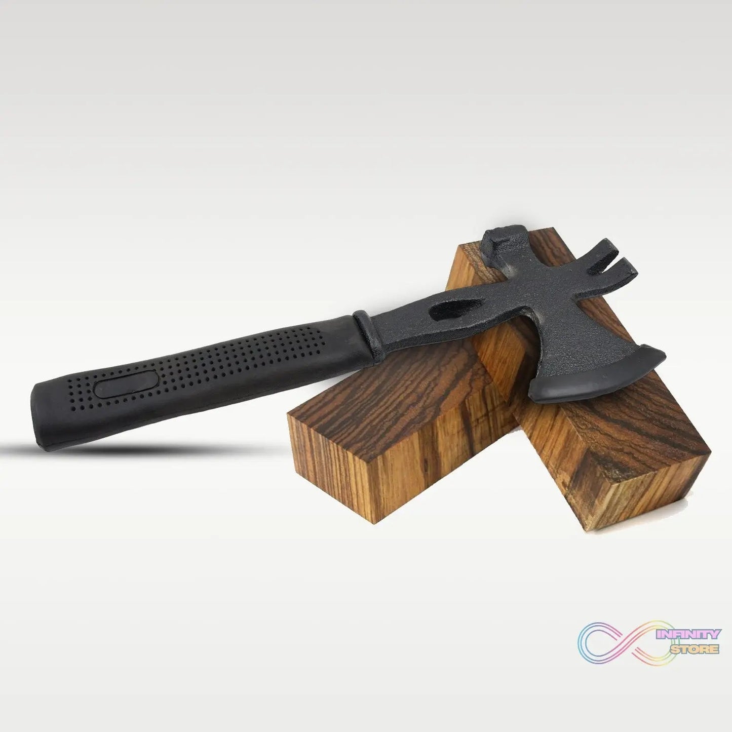 Multifunction Axe 3 in 1 Slot Pulls Nails Hammer Tool (1 Pc) - infinityexculsivestore.com