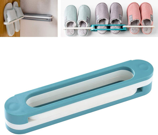 Multifunction Folding Slippers / Shoes Hanger Organizer Rack - infinityexculsivestore.com