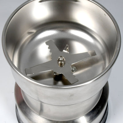 Multifunction Grinder Machine Electric Cereals Grain Mill Spice Herbs Grinding Machine Tool Stainless Steel Electric Coffee Bean for Home - infinityexculsivestore.com