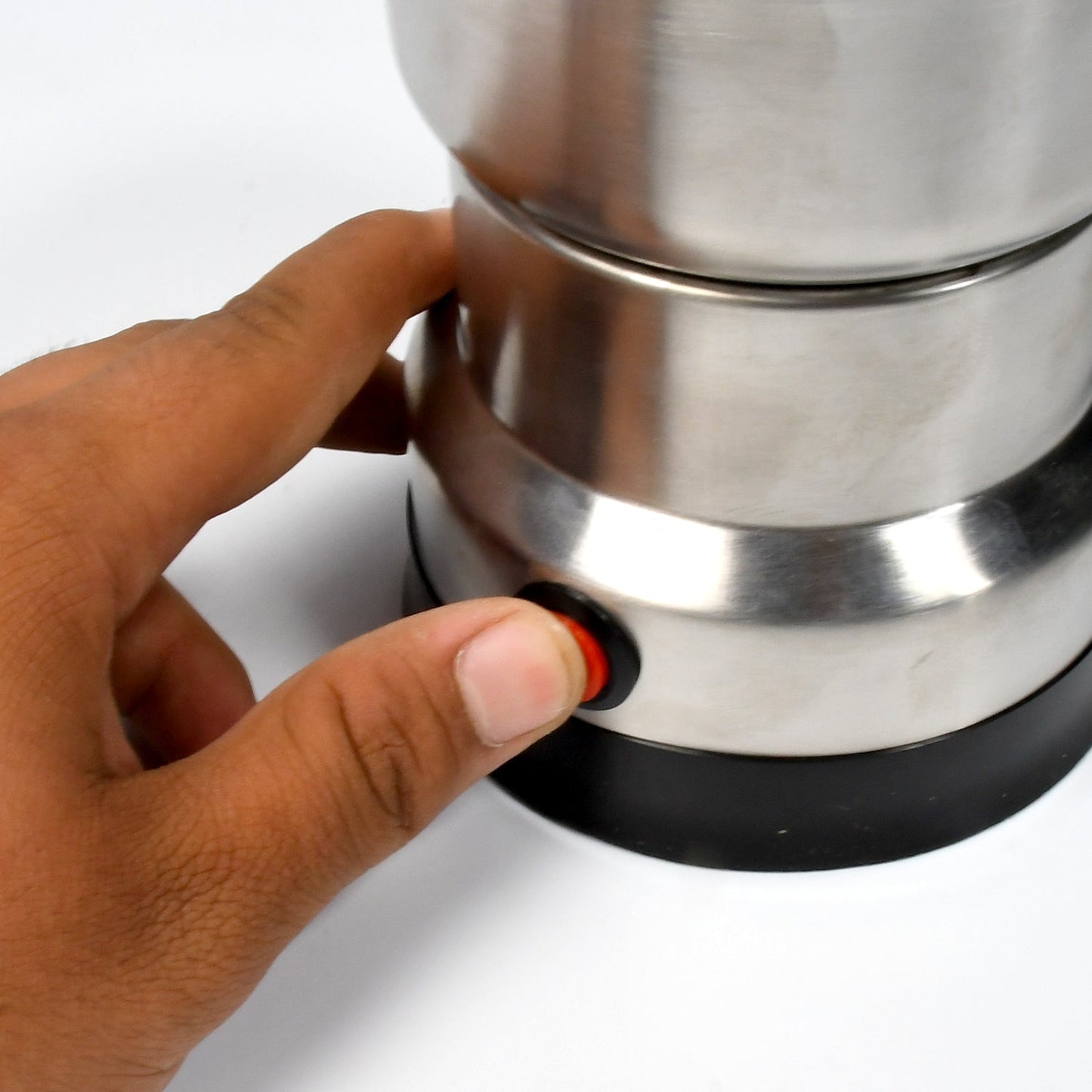 Multifunction Grinder Machine Electric Cereals Grain Mill Spice Herbs Grinding Machine Tool Stainless Steel Electric Coffee Bean for Home - infinityexculsivestore.com