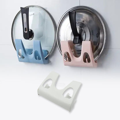 Multifunction Kitchen Rack: Plate, Dish Rack, Pot Lid Holder (Wall Mounted) - infinityexculsivestore.com