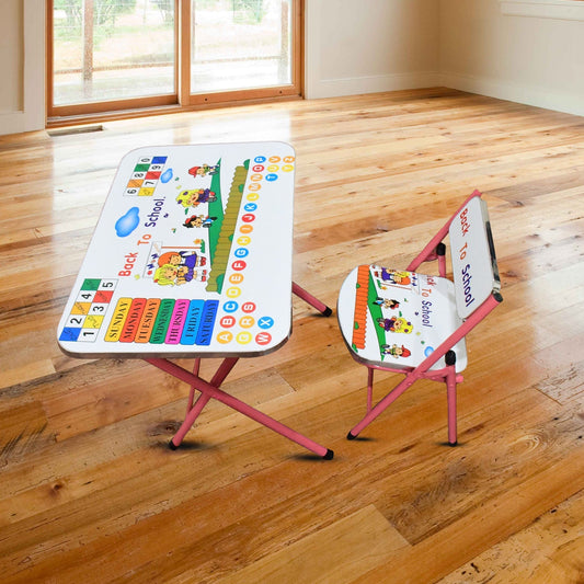Multifunction Portable Foldable Study Table & Chair (2 Pc Set) - infinityexculsivestore.com