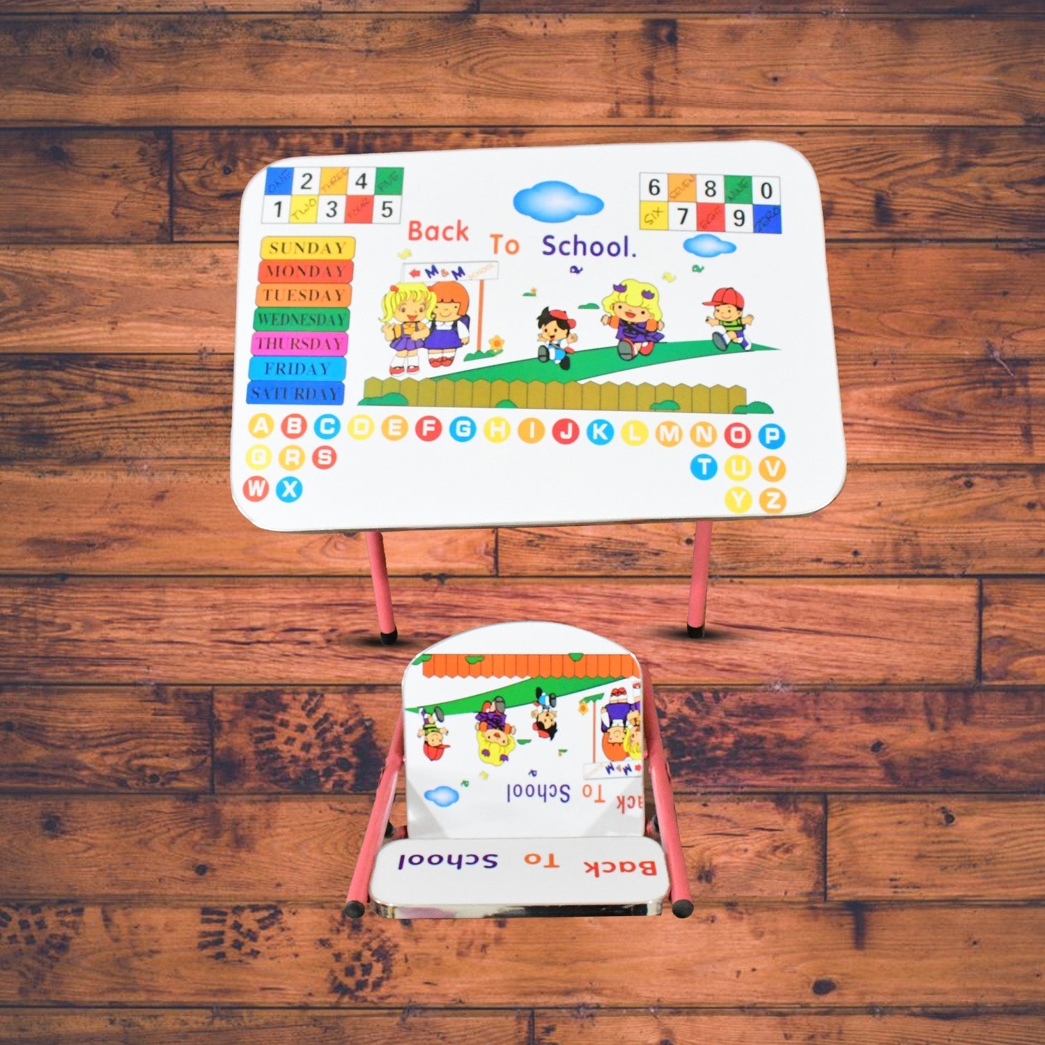 Multifunction Portable Foldable Study Table & Chair (2 Pc Set) - infinityexculsivestore.com
