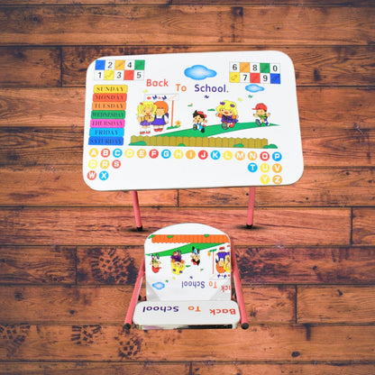 Multifunction Portable Foldable Study Table & Chair (2 Pc Set) - infinityexculsivestore.com