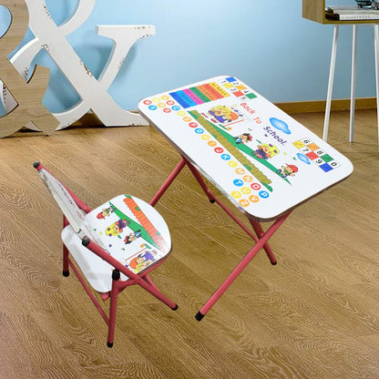 Multifunction Portable Foldable Study Table & Chair (2 Pc Set) - infinityexculsivestore.com