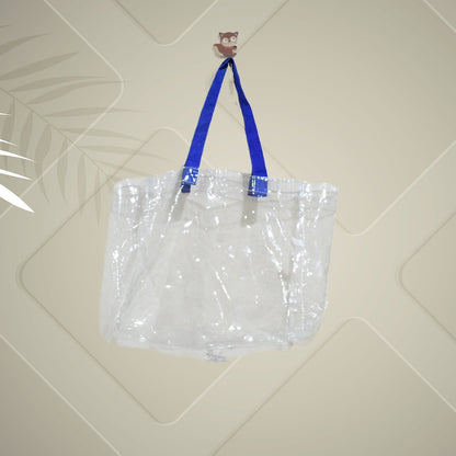 Multifunction Transparent Bag With Handle Bag (45×30×14 CM / 1 pc) - infinityexculsivestore.com