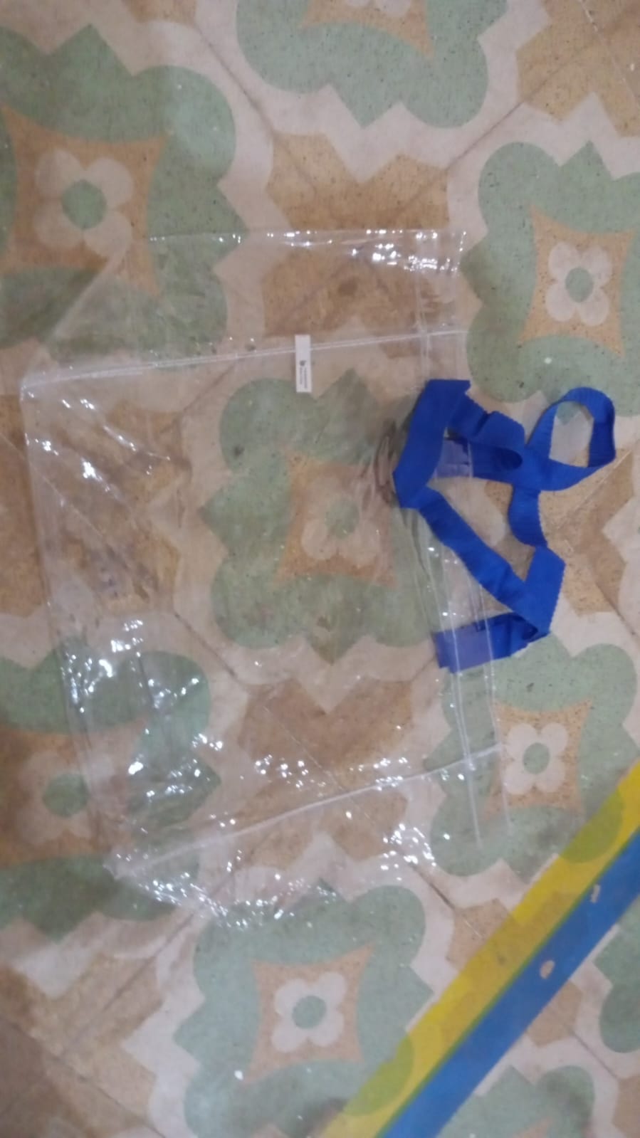 Multifunction Transparent Bag With Handle Bag (45×30×14 CM / 1 pc) - infinityexculsivestore.com