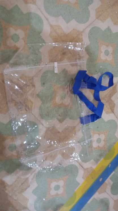 Multifunction Transparent Bag With Handle Bag (45×30×14 CM / 1 pc) - infinityexculsivestore.com