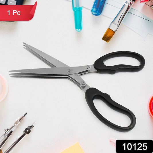 Multifunction Vegetable Stainless Steel Herbs Scissor With 3 Blades (1 Pc) - infinityexculsivestore.com