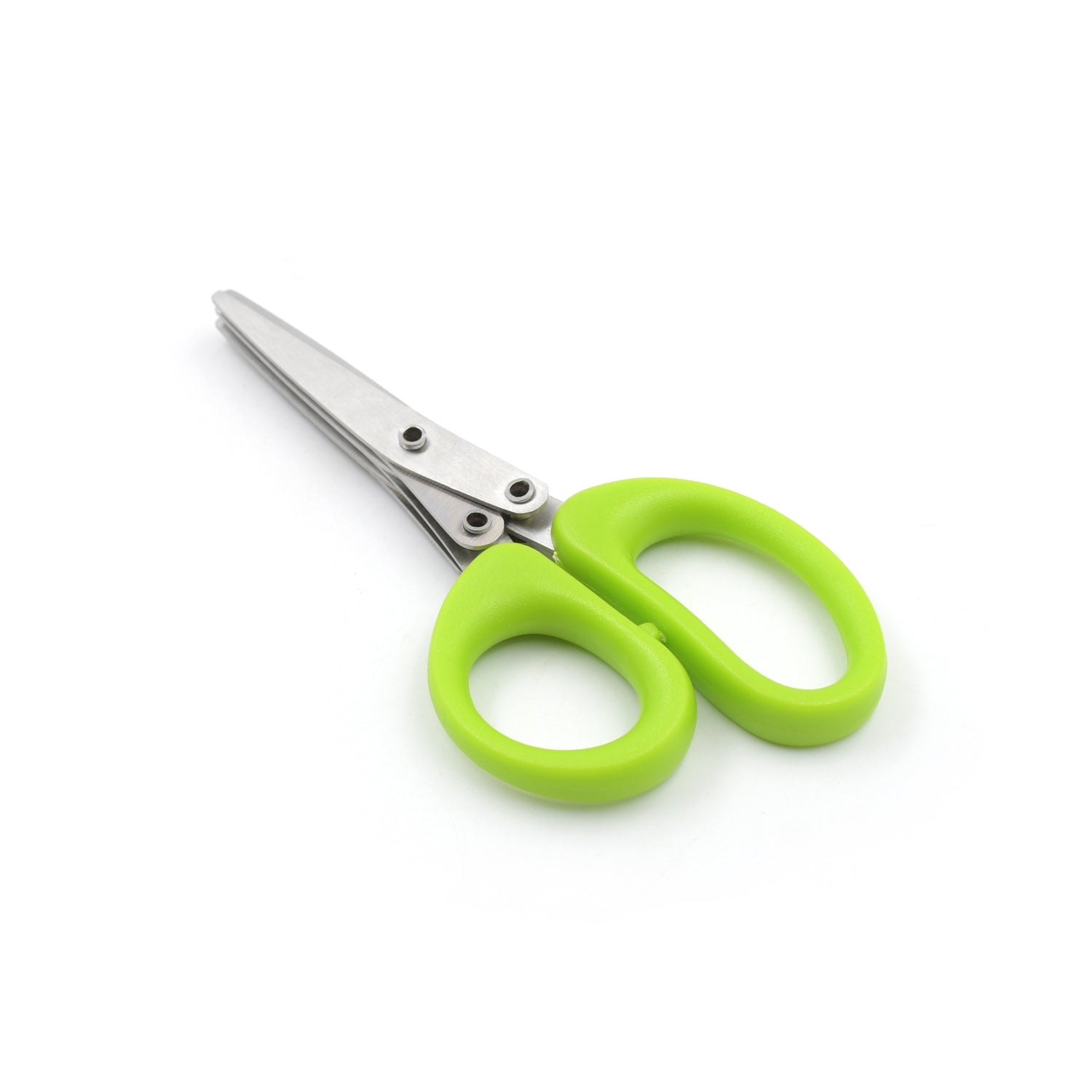 Multifunction Vegetable Stainless Steel Herbs Scissor with 3 Blades - infinityexculsivestore.com