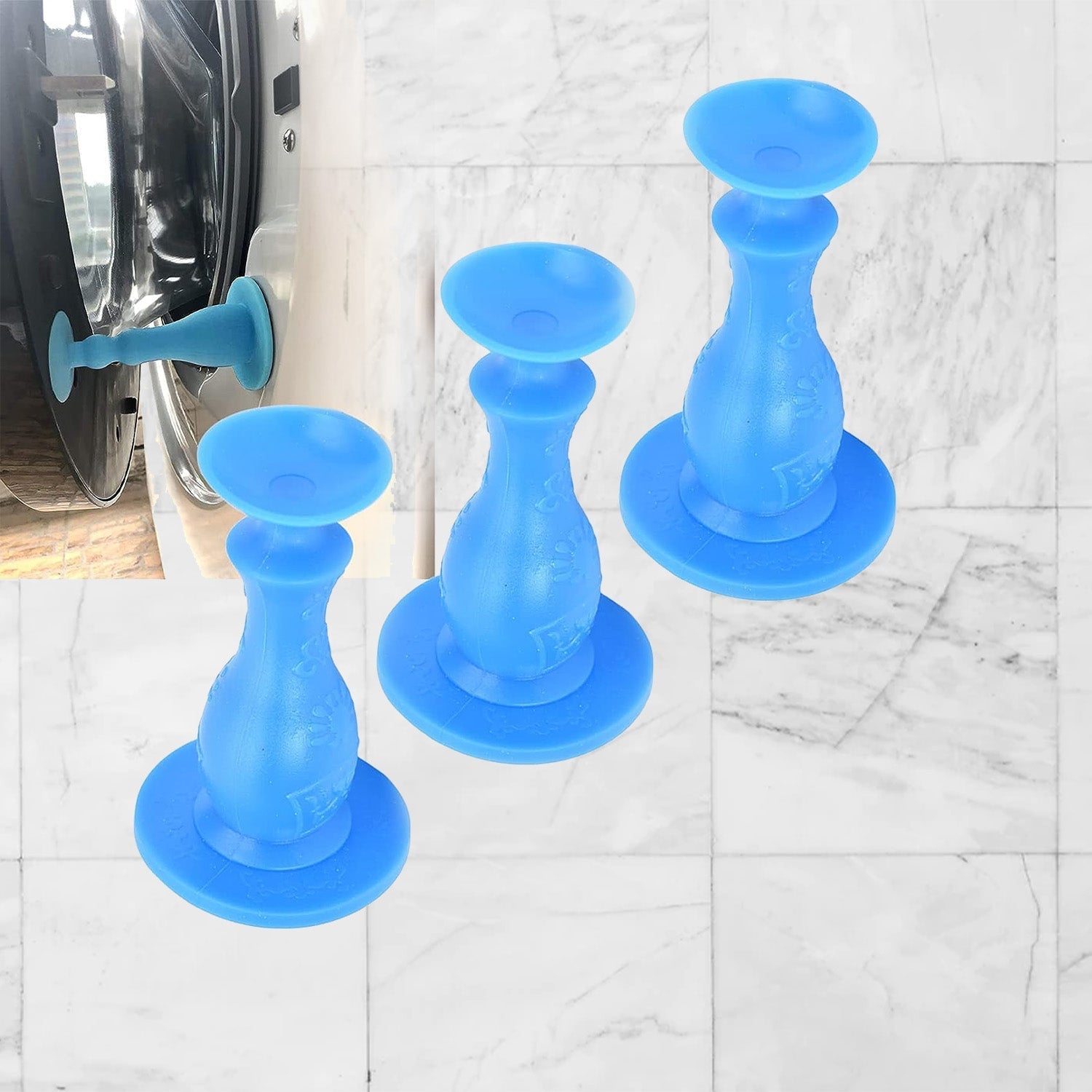 Multifunction Washer Door Stopper, Rubber Front Load Washing Machine Door Holder Prop for Family Use, Washing Machine Accessory - infinityexculsivestore.com