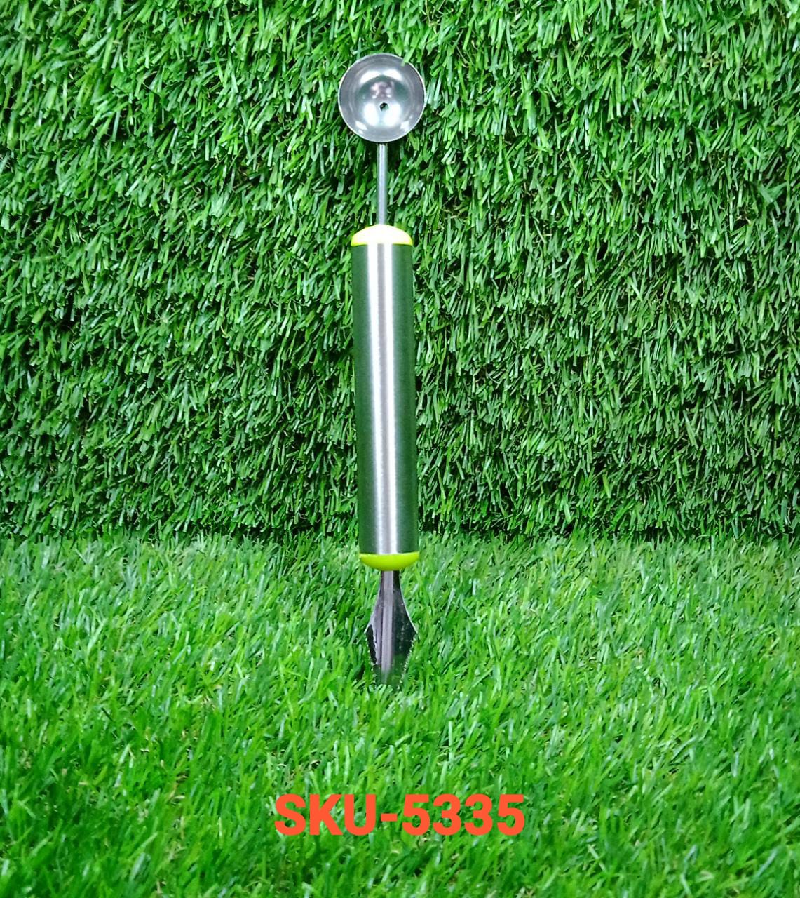 Multifunctional 2 in 1 Melon Baller - Stainless Steel Dig Scoop with Fruit Carving Knife. - infinityexculsivestore.com