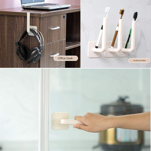 Multifunctional Adhesive Rack for Kitchen and Bathroom - infinityexculsivestore.com