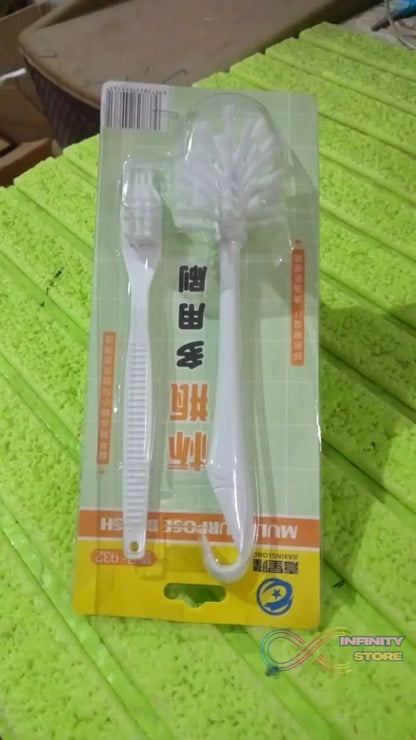 Multifunctional Cleaning Brush (2 Pcs Set) - infinityexculsivestore.com
