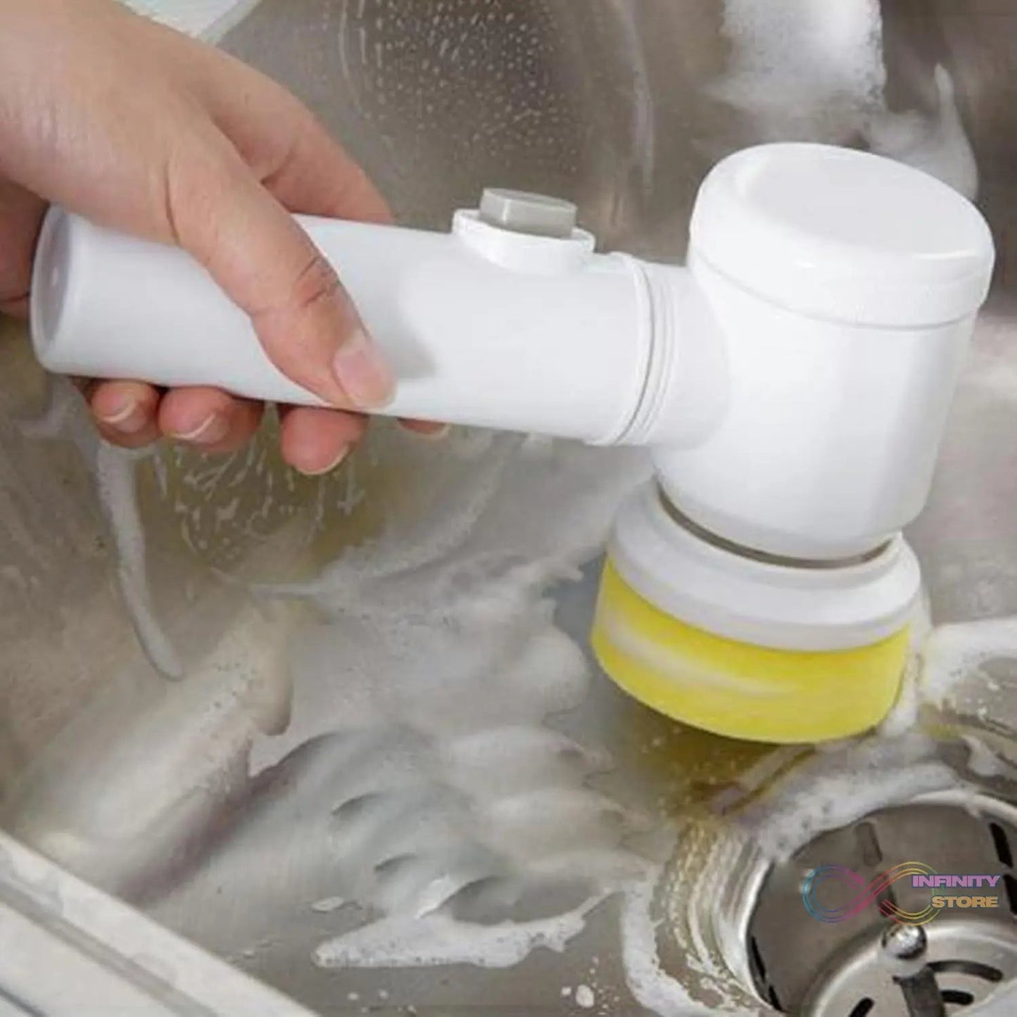 Multifunctional Cleaning Brush, Portable Electric Cleaning Brush (1 Pc) - infinityexculsivestore.com