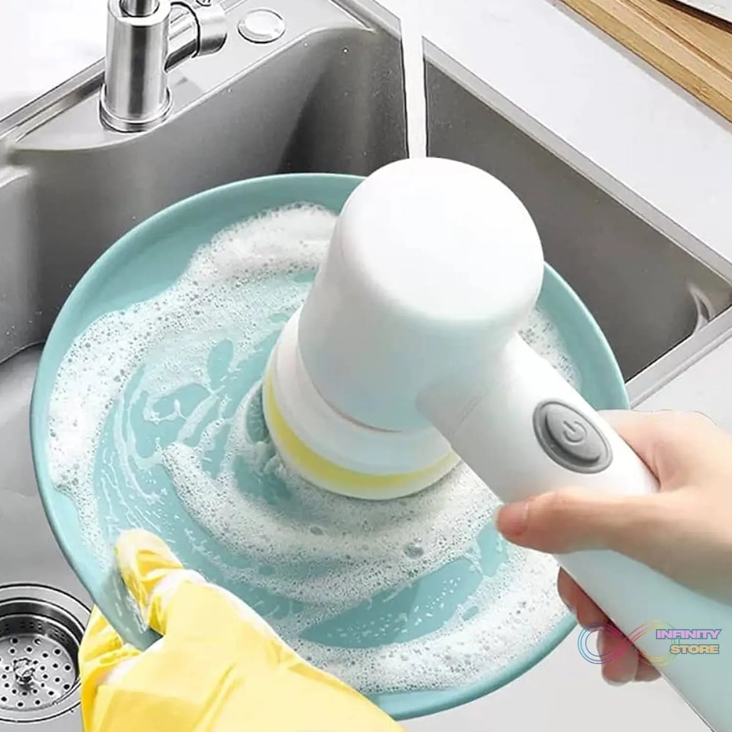 Multifunctional Cleaning Brush, Portable Electric Cleaning Brush (1 Pc) - infinityexculsivestore.com