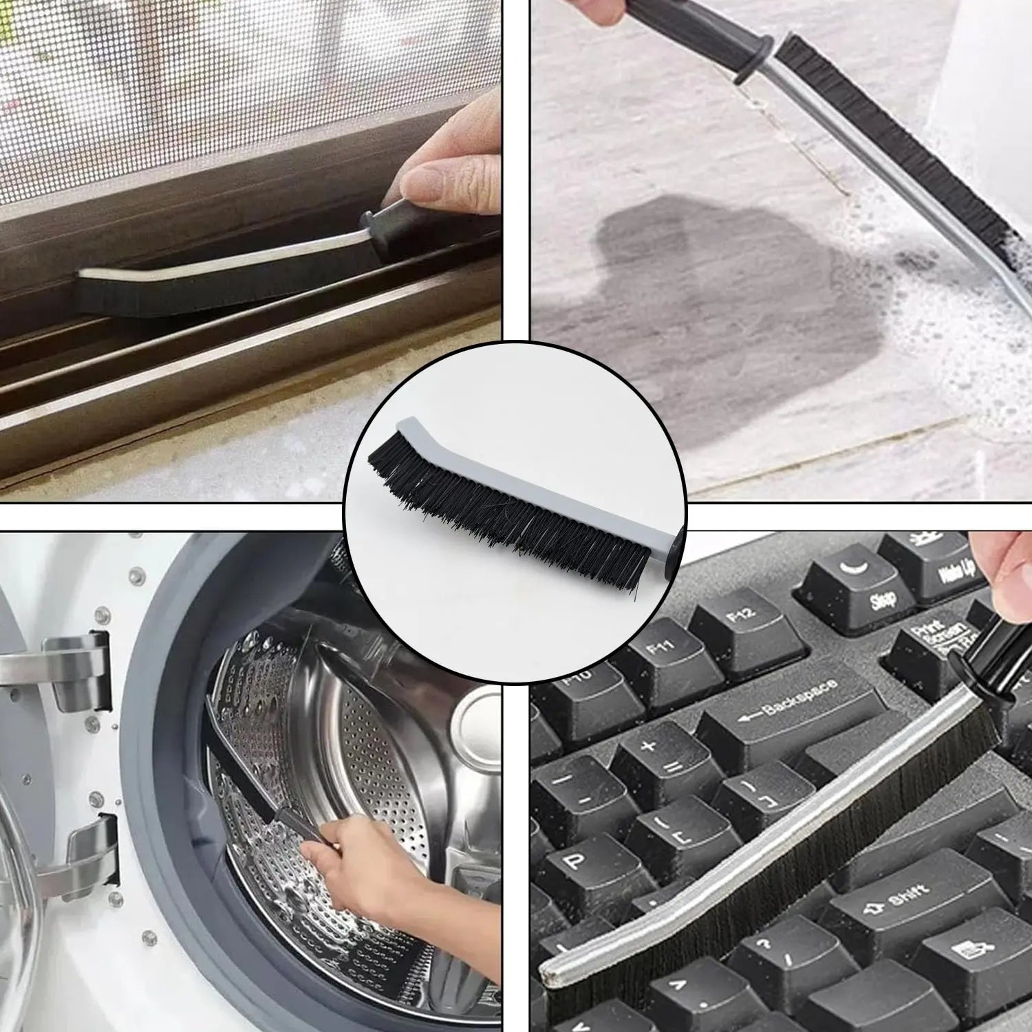 Multifunctional Crevice Cleaning Brush, Gap Cleaning Brush (1 Pc / 23 Cm) - infinityexculsivestore.com