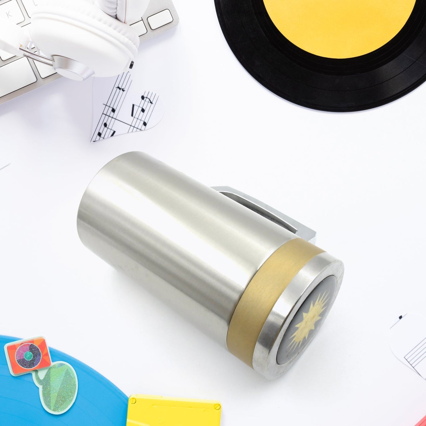 Multifunctional Double - Wall Thermos Water Bottles, Spill Proof with Leakproof Drinking Cup for Office Mug, Home, Travel, School (400ml) - infinityexculsivestore.com