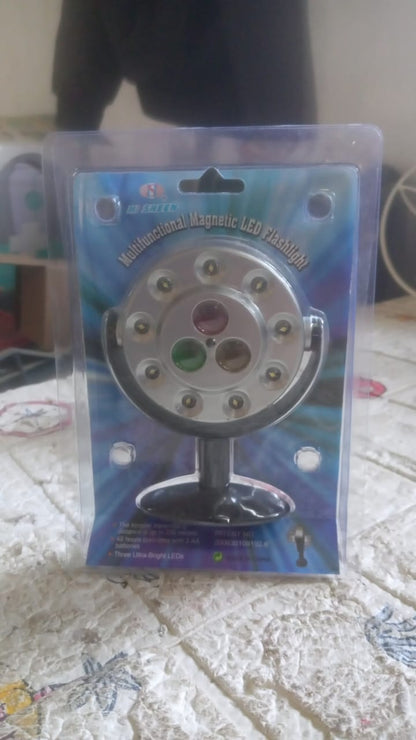 Multifunctional Magnetic LED Flashlight, High Quality waterproof light, Three Ultra - Bright LEDs, Battery Operated LED Light (Battery Not Included) - infinityexculsivestore.com